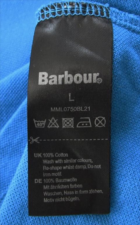 Barbour BARBOUR Beacon Brand polo t shirt tee Size US L / EU 52-54 / 3 - 4 Thumbnail