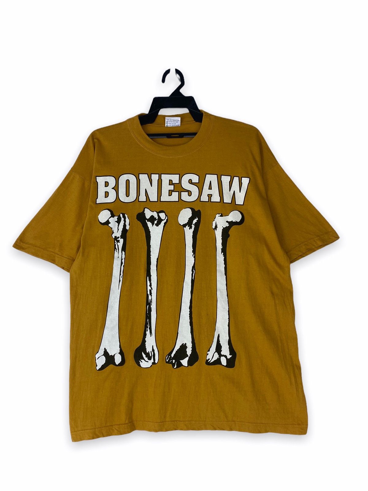 Band Tees Vintage 1994 Bonesaw Death Metal band once no more song Size US XL / EU 56 / 4 - 1 Thumbnail