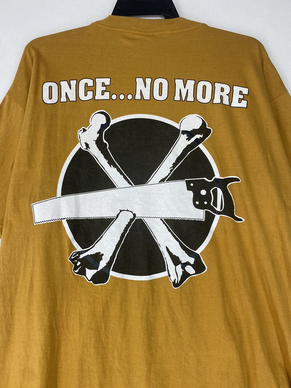 Band Tees Vintage 1994 Bonesaw Death Metal band once no more song Size US XL / EU 56 / 4 - 5 Thumbnail