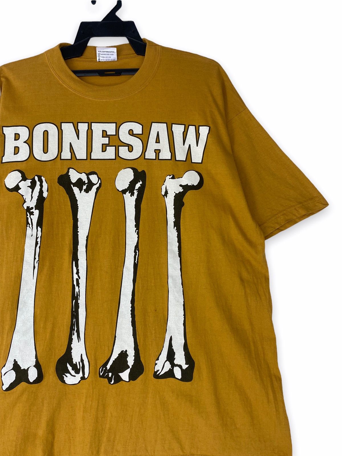 Band Tees Vintage 1994 Bonesaw Death Metal band once no more song Size US XL / EU 56 / 4 - 2 Thumbnail