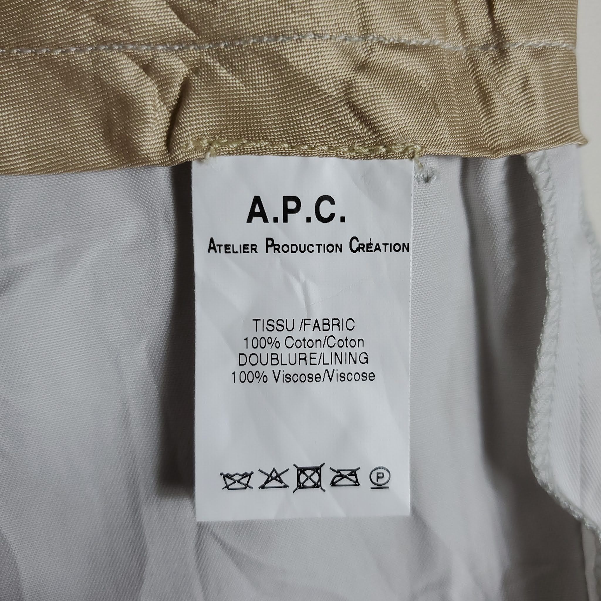 A.P.C. NWT Chino a Pinces Grey Color Pants Size 26" / US 2 / IT 38 - 7 Thumbnail