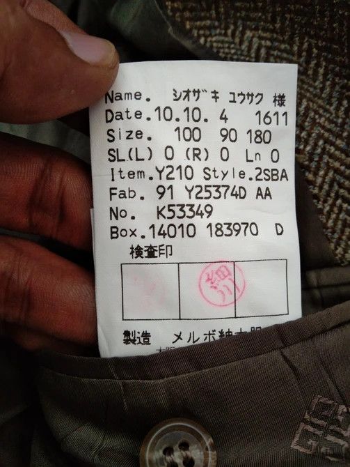 Givenchy Vintage Givenchy Blazer Size US L / EU 52-54 / 3 - 9 Thumbnail