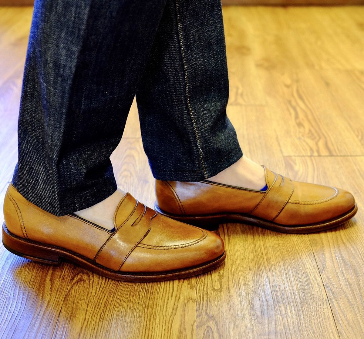 Allen Edmonds Allen Edmonds Westchester Penny Loafers Size US 8 / EU 41 - 10 Thumbnail