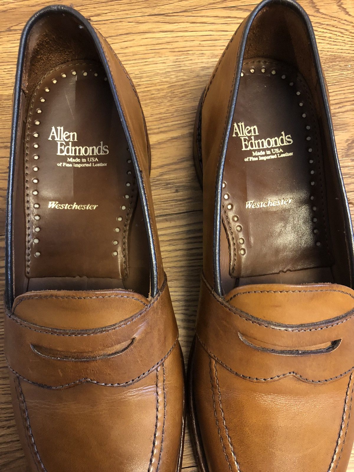 Allen Edmonds Allen Edmonds Westchester Penny Loafers Size US 8 / EU 41 - 4 Thumbnail