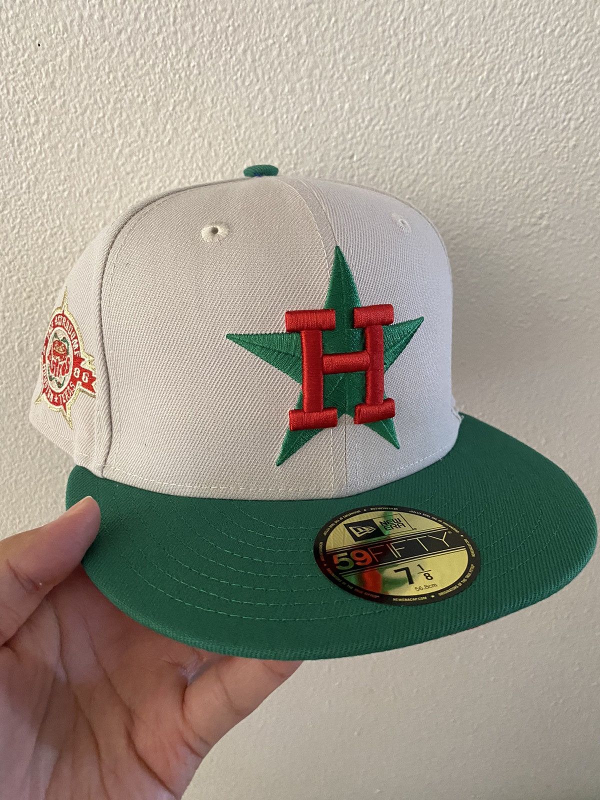 New Era Houston Astros Astrodome 1986 Hops Edition 59Fifty Fitted Hat, EXCLUSIVE HATS, CAPS