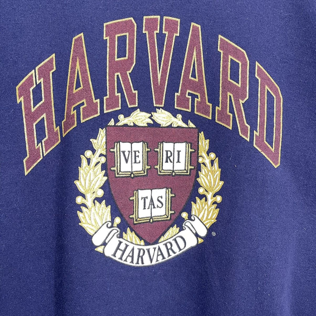 Nutmeg Vintage 90s University Of Harvard Crewneck Sweatshirt Size L Size US L / EU 52-54 / 3 - 5 Thumbnail