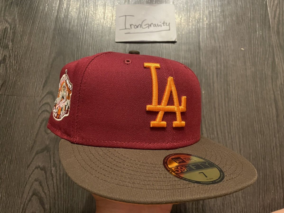 MLB × New Era × Topperz 7 Topperz Los Angeles Dodgers Coliseum Olympic Fitted Size ONE SIZE - 1 Thumbnail