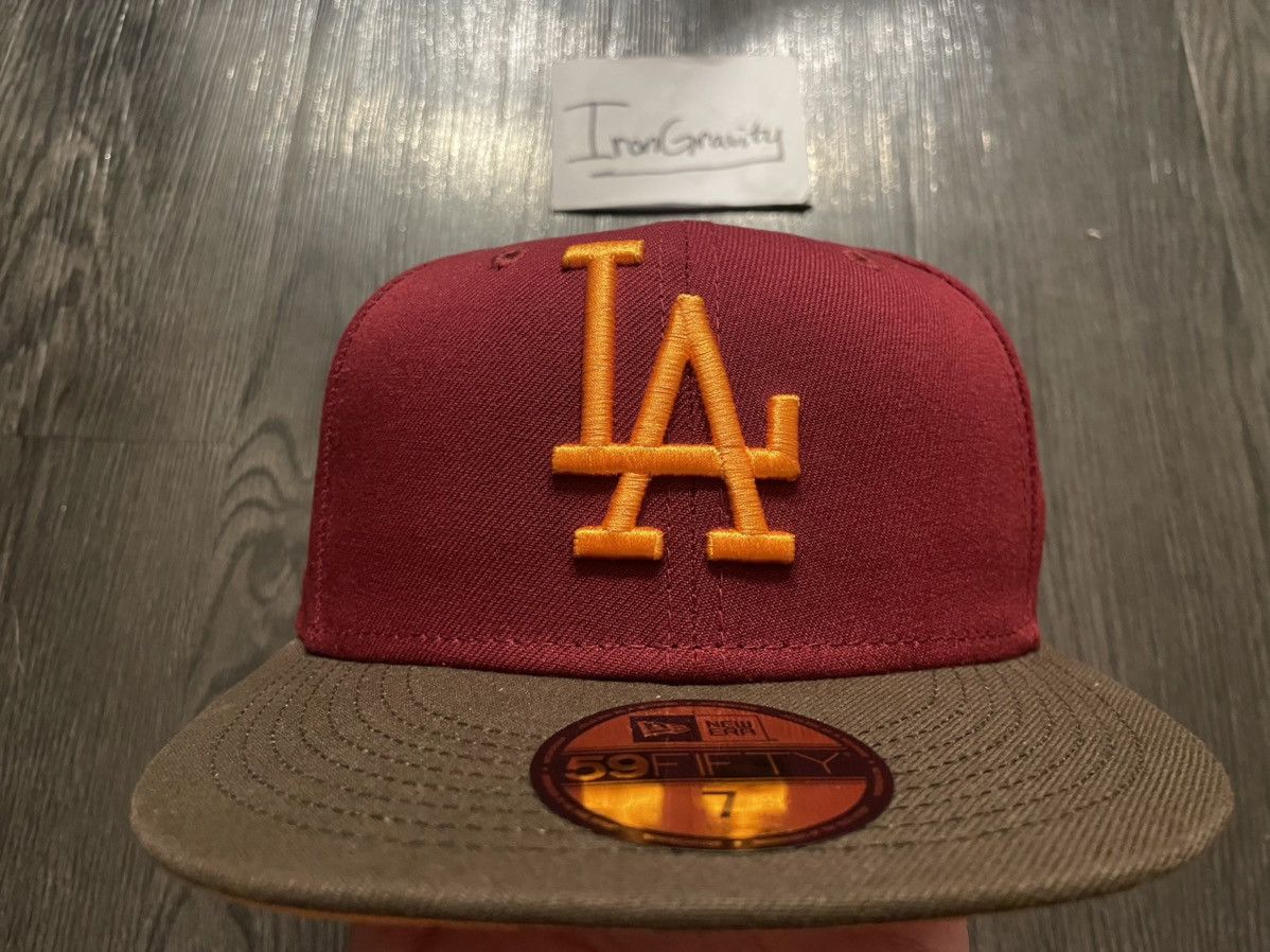 MLB × New Era × Topperz 7 Topperz Los Angeles Dodgers Coliseum Olympic Fitted Size ONE SIZE - 2 Thumbnail