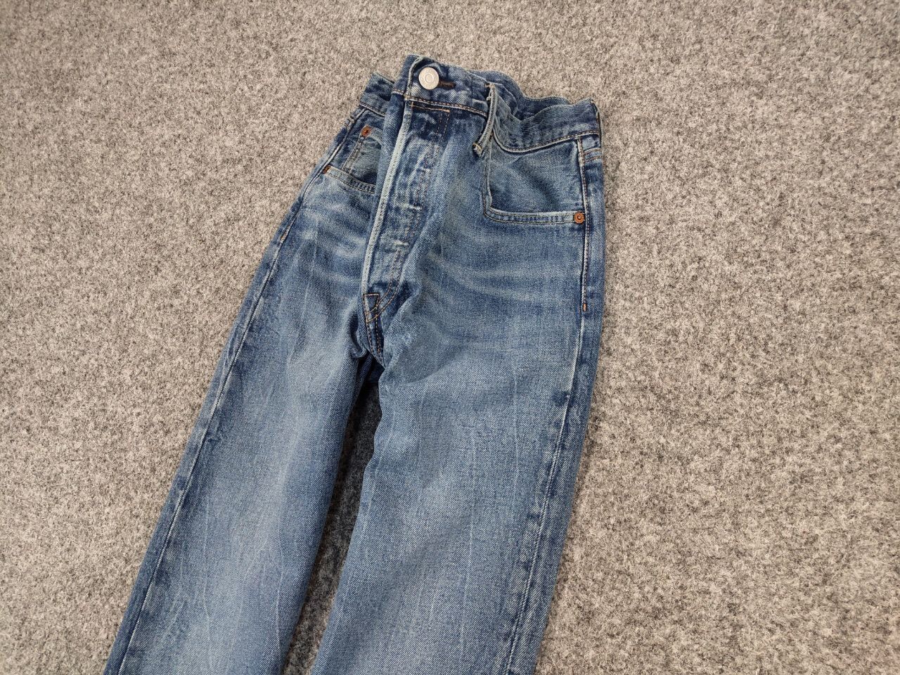 Levi's Vintage Levi’s 501 Blue Washed Denim Jeans Casual Pants Size US 32 / EU 48 - 4 Thumbnail