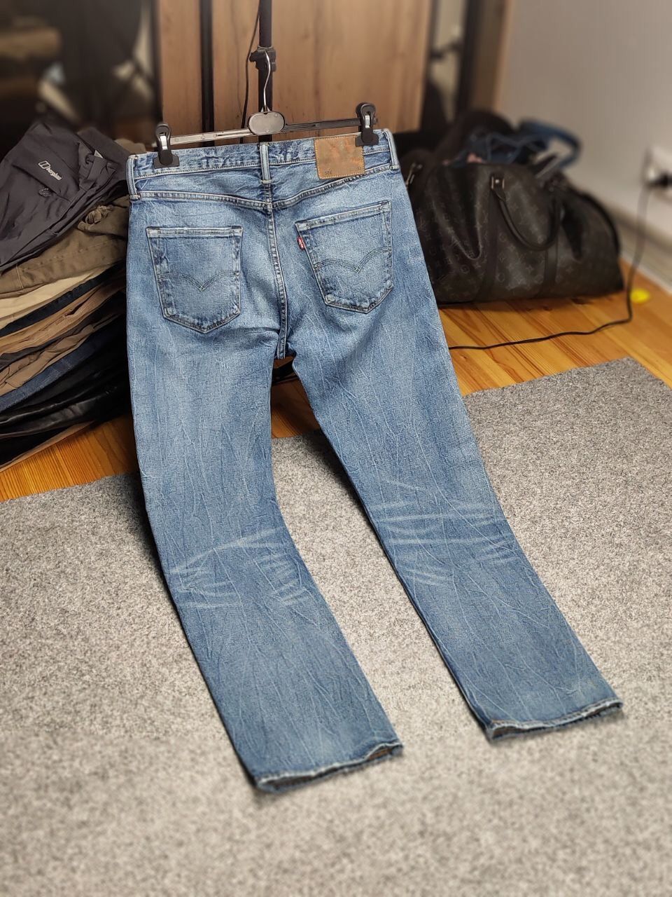 Levi's Vintage Levi’s 501 Blue Washed Denim Jeans Casual Pants Size US 32 / EU 48 - 23 Thumbnail