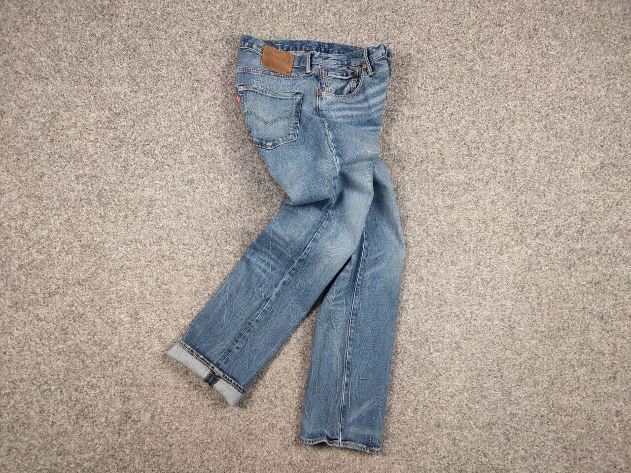 Levi's Vintage Levi’s 501 Blue Washed Denim Jeans Casual Pants Size US 32 / EU 48 - 16 Thumbnail