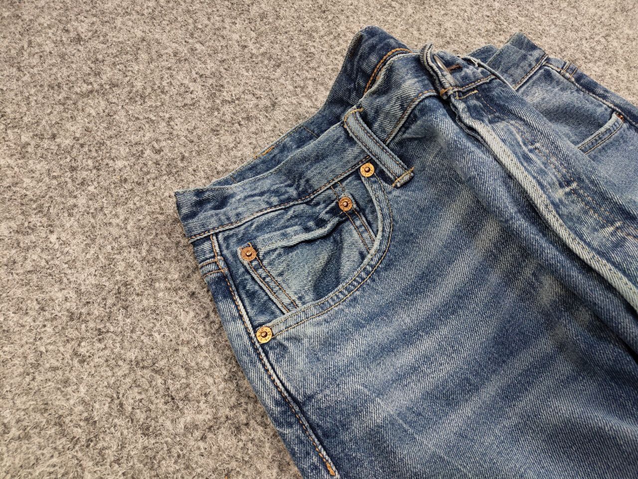 Levi's Vintage Levi’s 501 Blue Washed Denim Jeans Casual Pants Size US 32 / EU 48 - 11 Thumbnail