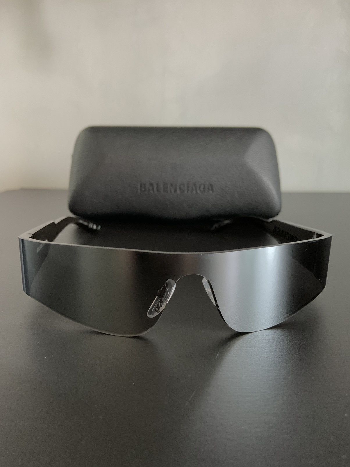 Balenciaga Balenciaga Mono Rectangle Sunglasses | Grailed