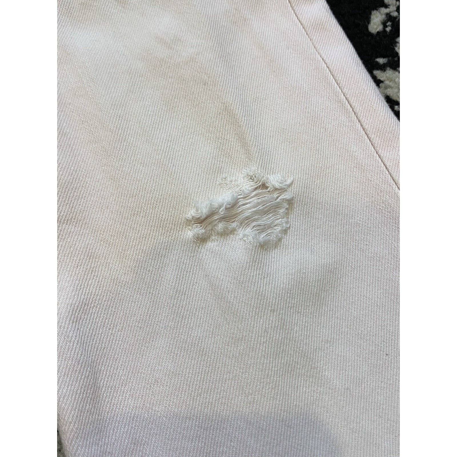 Saint Laurent Paris Saint Laurent Light Pink Distressed D02’s Size US 29 - 4 Thumbnail