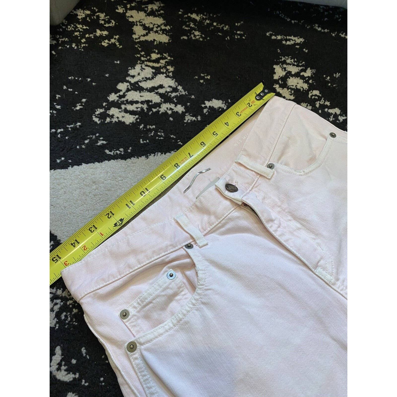 Saint Laurent Paris Saint Laurent Light Pink Distressed D02’s Size US 29 - 9 Thumbnail