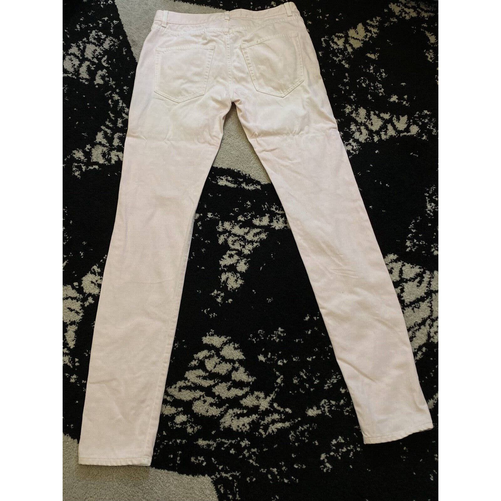 Saint Laurent Paris Saint Laurent Light Pink Distressed D02’s Size US 29 - 5 Thumbnail