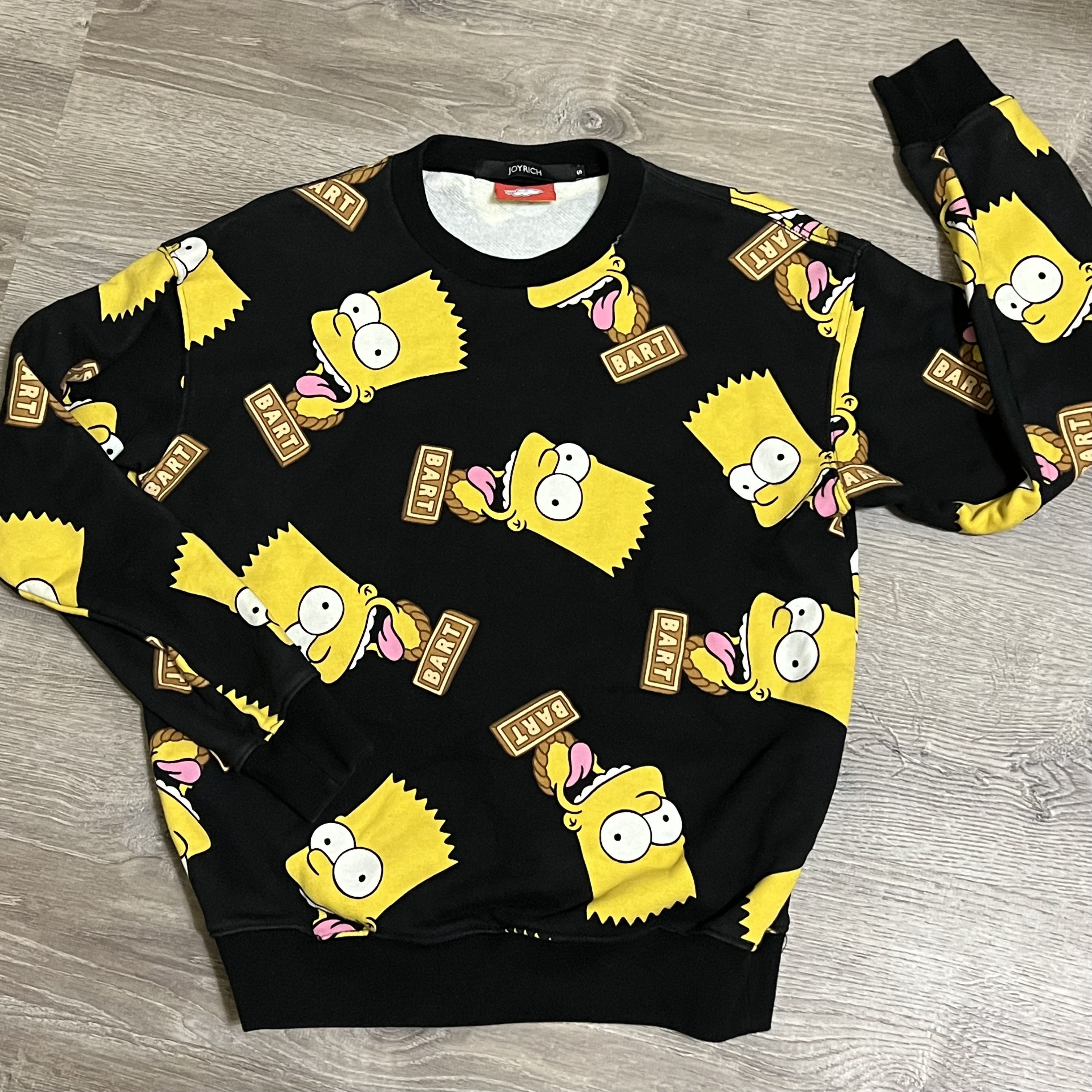 Joyrich Joyrich X The Simpsons Bart Simpson Crewneck Sweater | Grailed