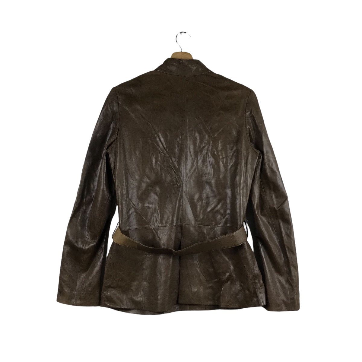 Loewe Vintage Loewe Leather Button Down Jacket Size US S / EU 44-46 / 1 - 3 Thumbnail