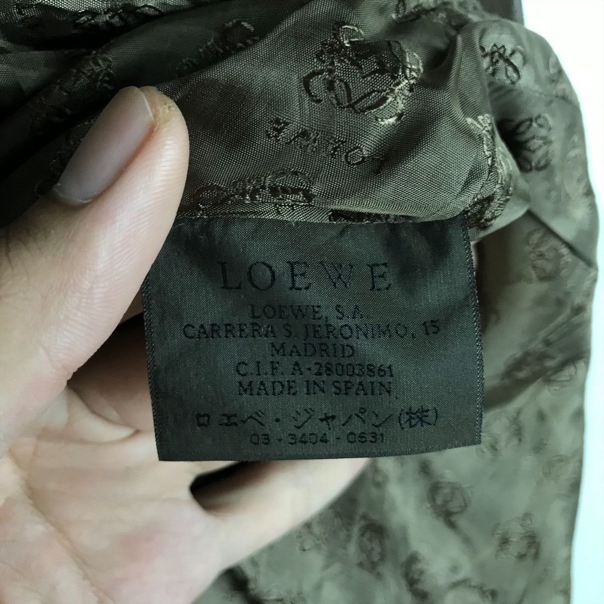 Loewe Vintage Loewe Leather Button Down Jacket Size US S / EU 44-46 / 1 - 5 Thumbnail