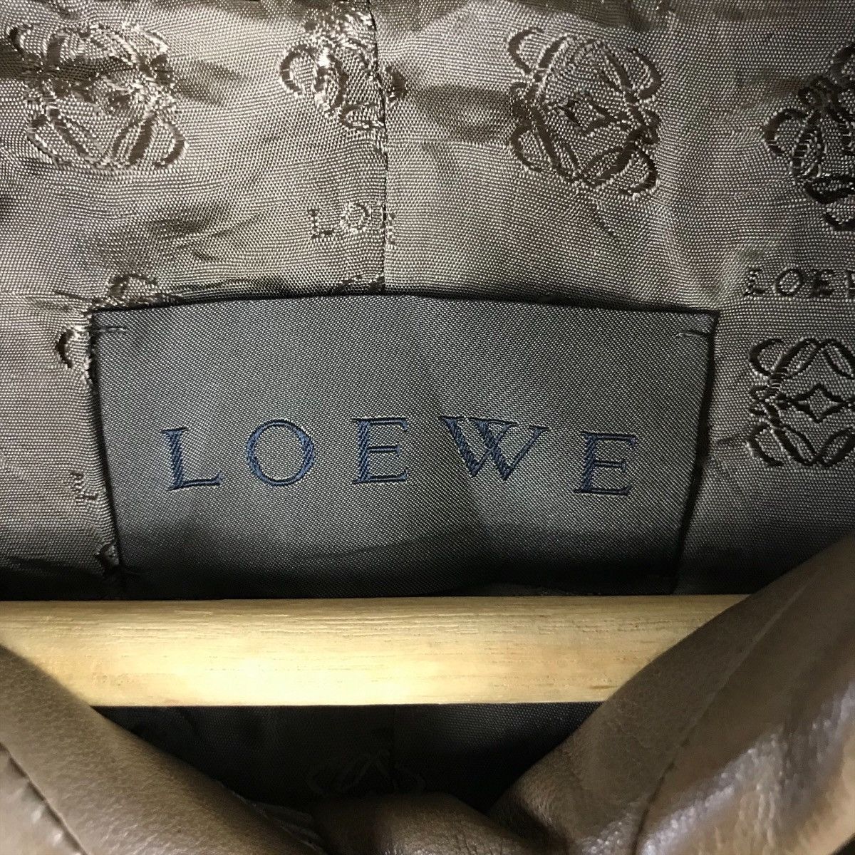 Loewe Vintage Loewe Leather Button Down Jacket Size US S / EU 44-46 / 1 - 4 Thumbnail