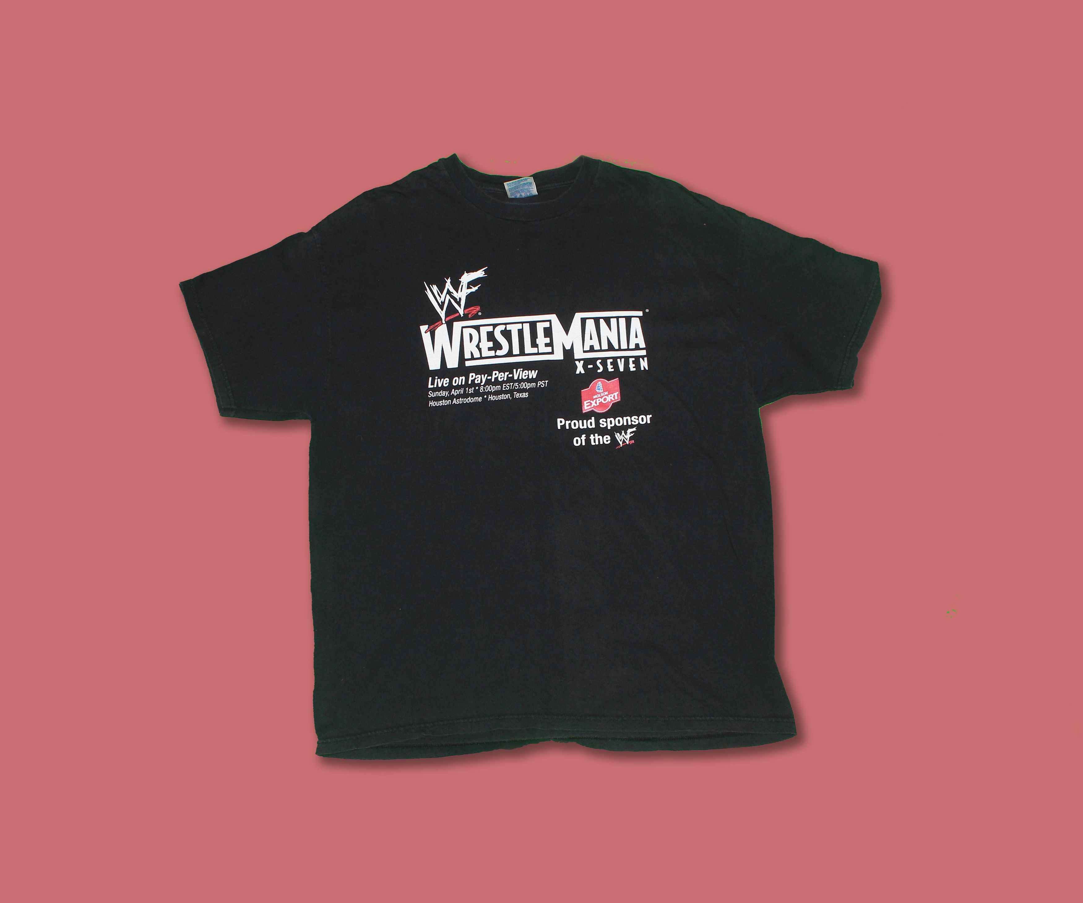Wwf Vintage Wrestlemania X7 T shirt Grailed