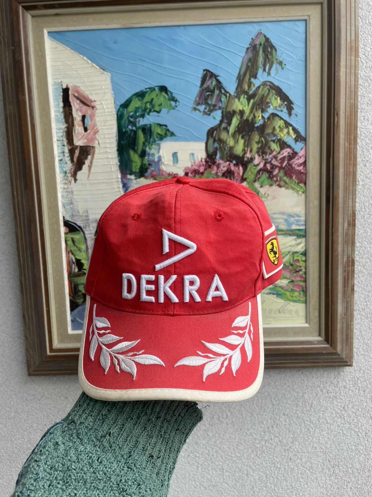 Casquette Ferrari F1 Michael Schumacher Dekra Années 90 - Vintage Rare - Taille Unique