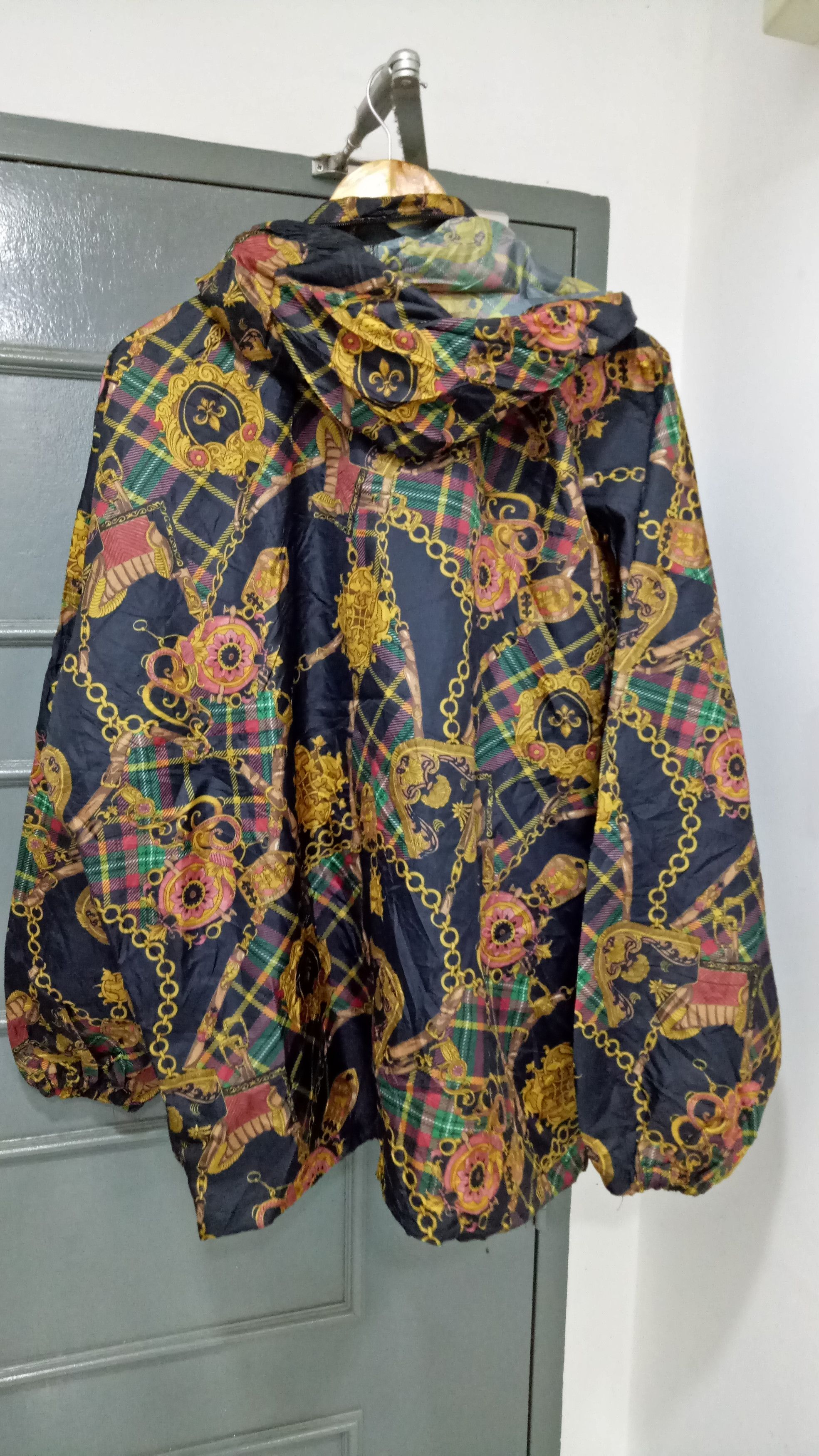 Vintage Portomoro hodie full print jacket made in italy Size US L / EU 52-54 / 3 - 2 Thumbnail