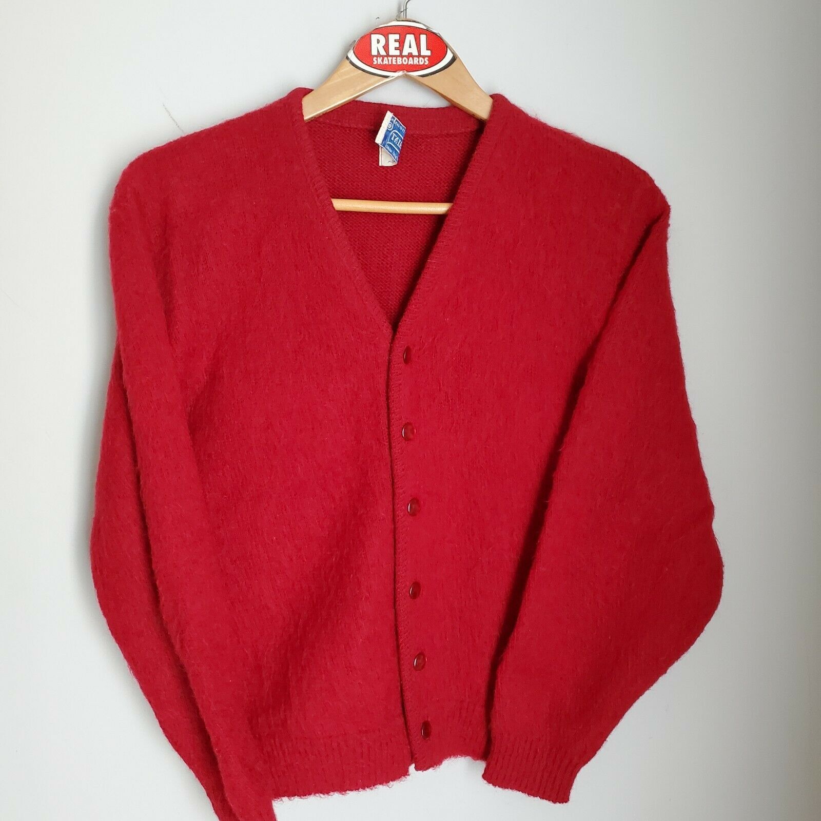 Vintage Vintage 60s Brent Mohair Cardigan Cobain Sweater