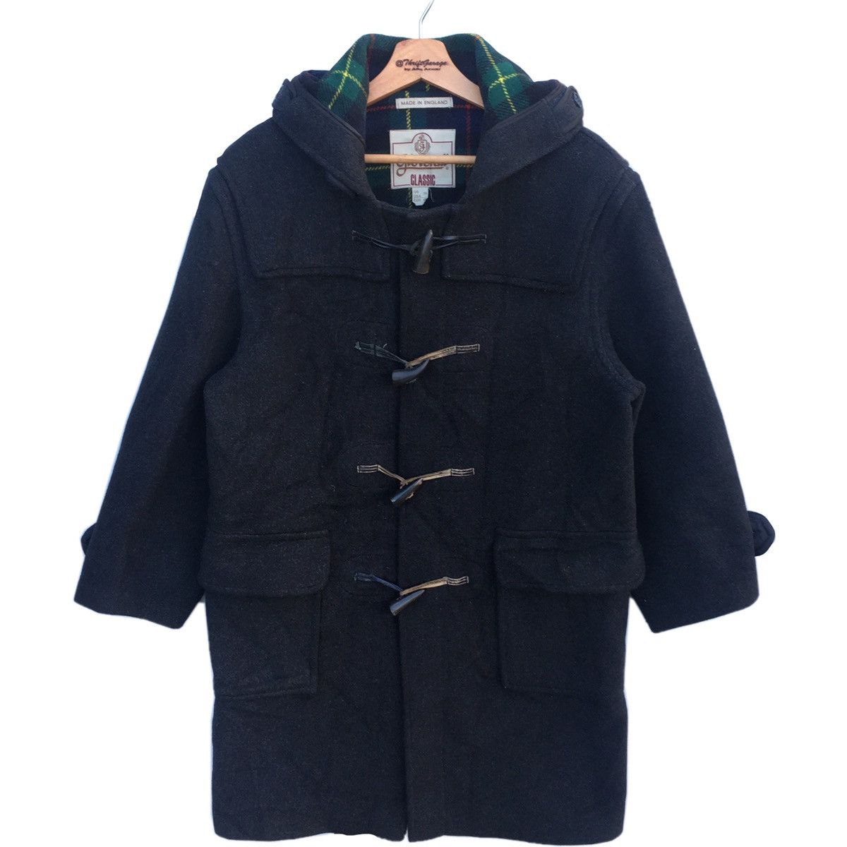 Gloverall Vintage Gloverall Classic Wool Duffle Coat Made in England Size US L / EU 52-54 / 3 - 1 Thumbnail
