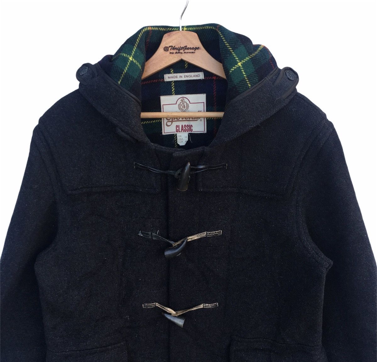 Gloverall Vintage Gloverall Classic Wool Duffle Coat Made in England Size US L / EU 52-54 / 3 - 2 Thumbnail