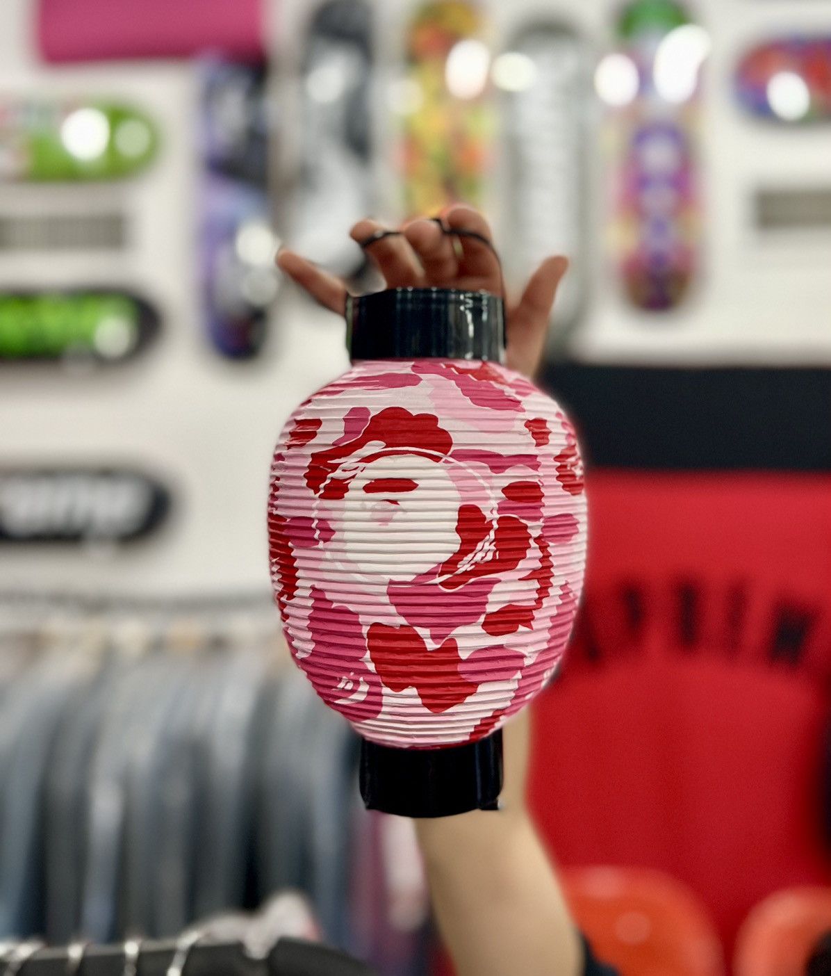 Bape Bape ABC Camo Japanese Lantern | Grailed 