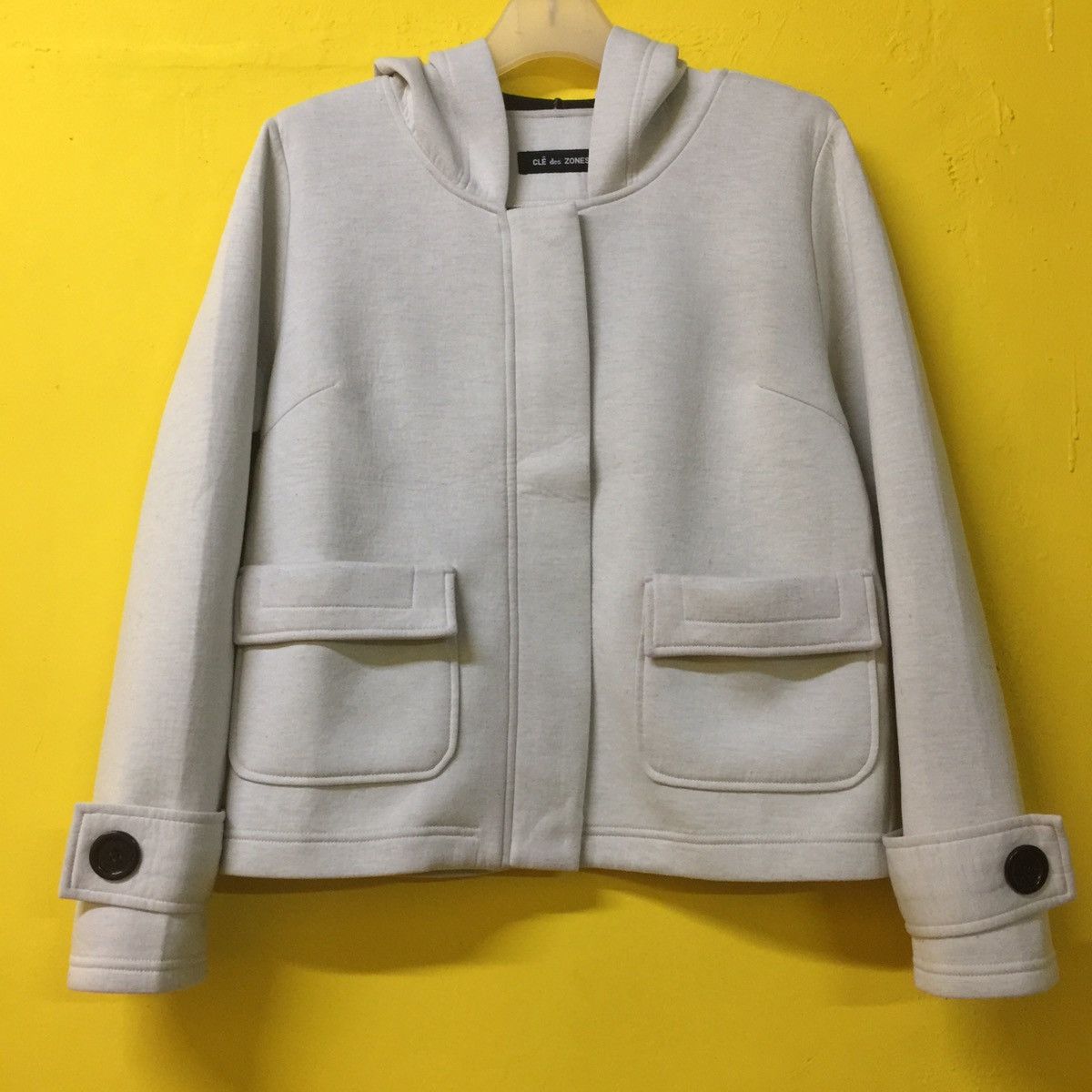 CLE des ZONES pocket hoodie