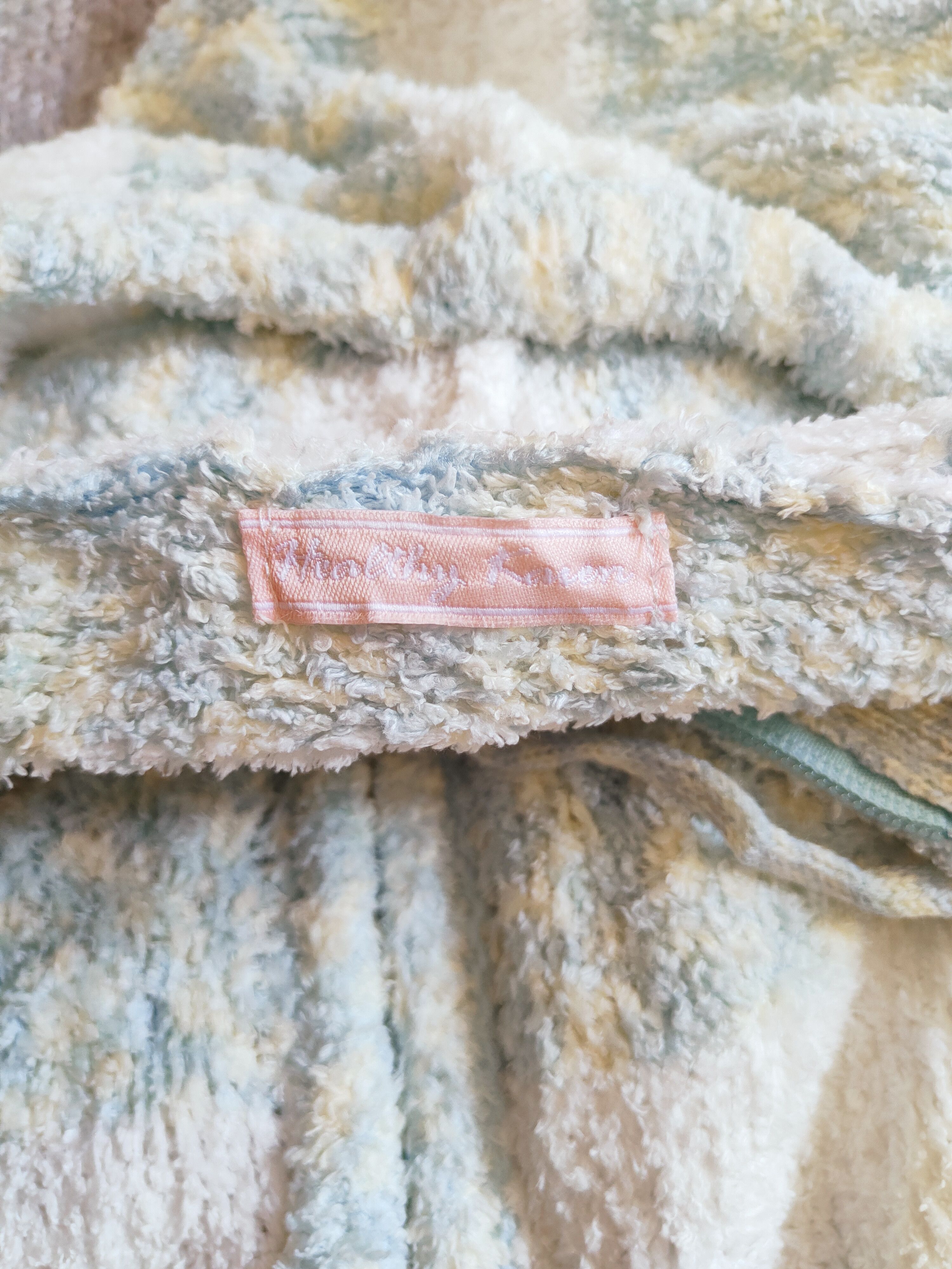 Vintage Healthy Karen stripe long Shaggy Fur Mohair Knitwear #S278 Size M / US 6-8 / IT 42-44 - 13 Thumbnail