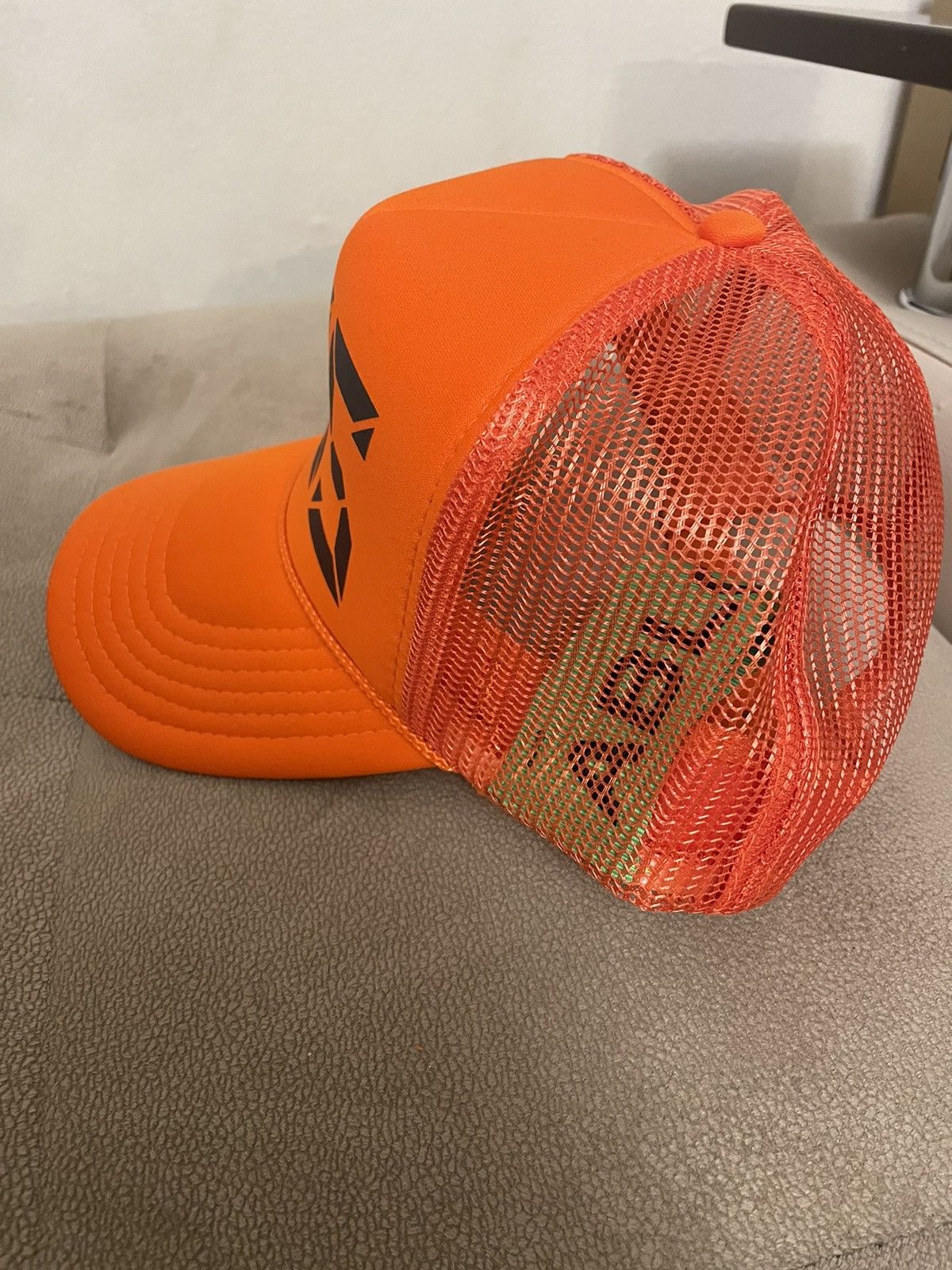 Virgil Abloh top FOS BKM Hat Orange SS22