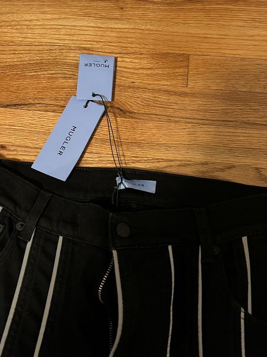 Mugler Mugler Reflective Spiral Jeans Grailed