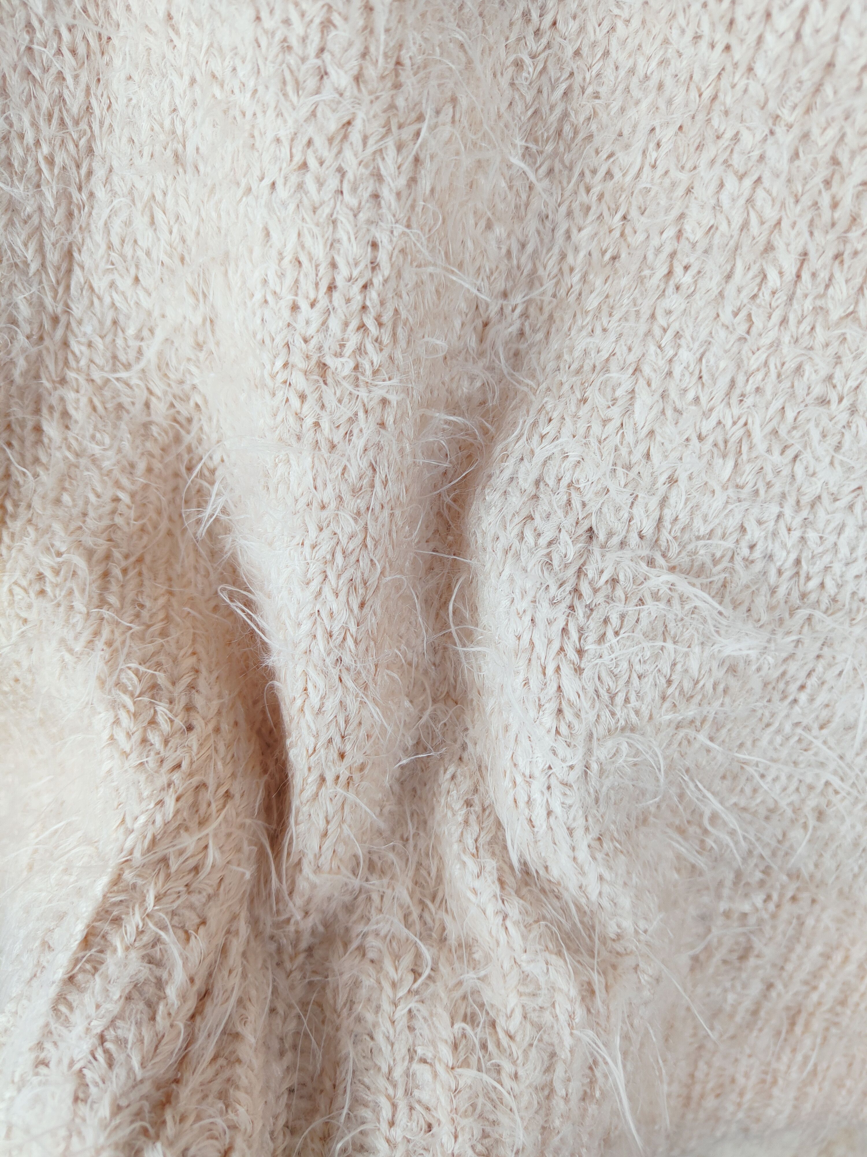 Homespun Knitwear × Japanese Brand Avallamanda Shaggy Mohair Knitwear crop top cardigan #S274 Size S / US 4 / IT 40 - 8 Thumbnail