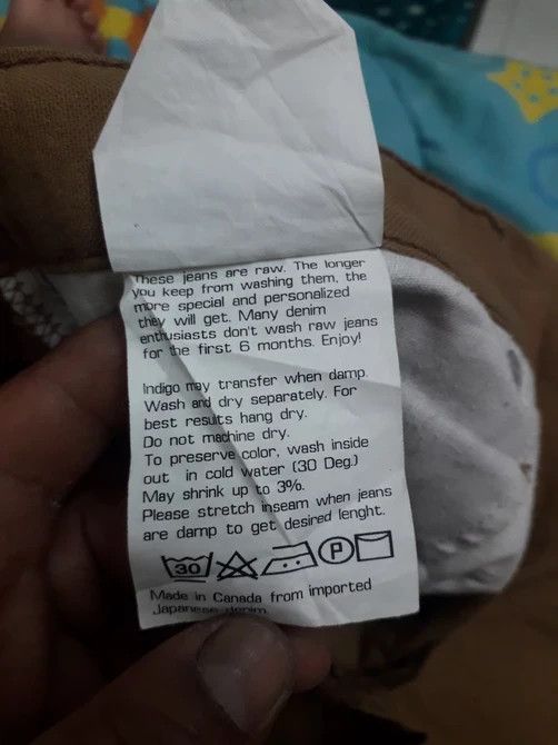 Naked & Famous NAKED & FAMOUS DENIM JEANS Size US 33 - 7 Thumbnail