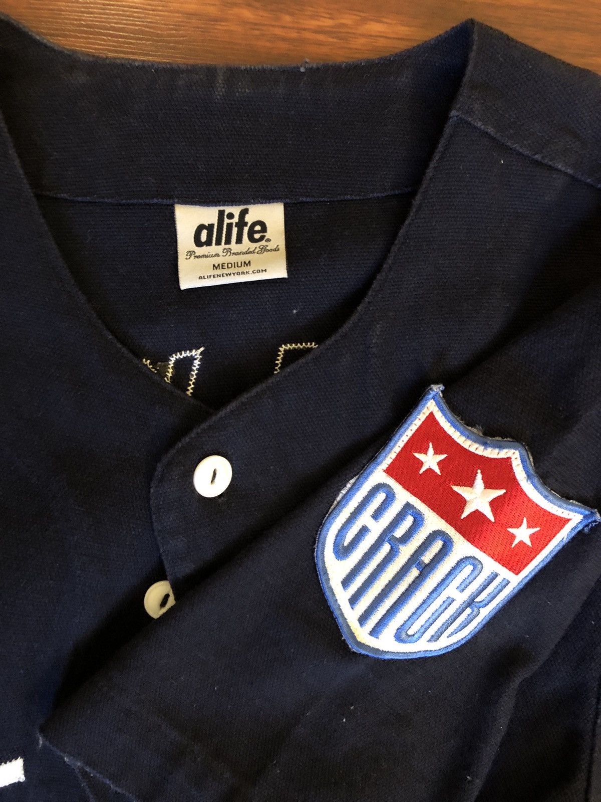 Alife ALIFE NUEVA YORK 99 BASEBALL JERSEY Size US M / EU 48-50 / 2 - 3 Thumbnail
