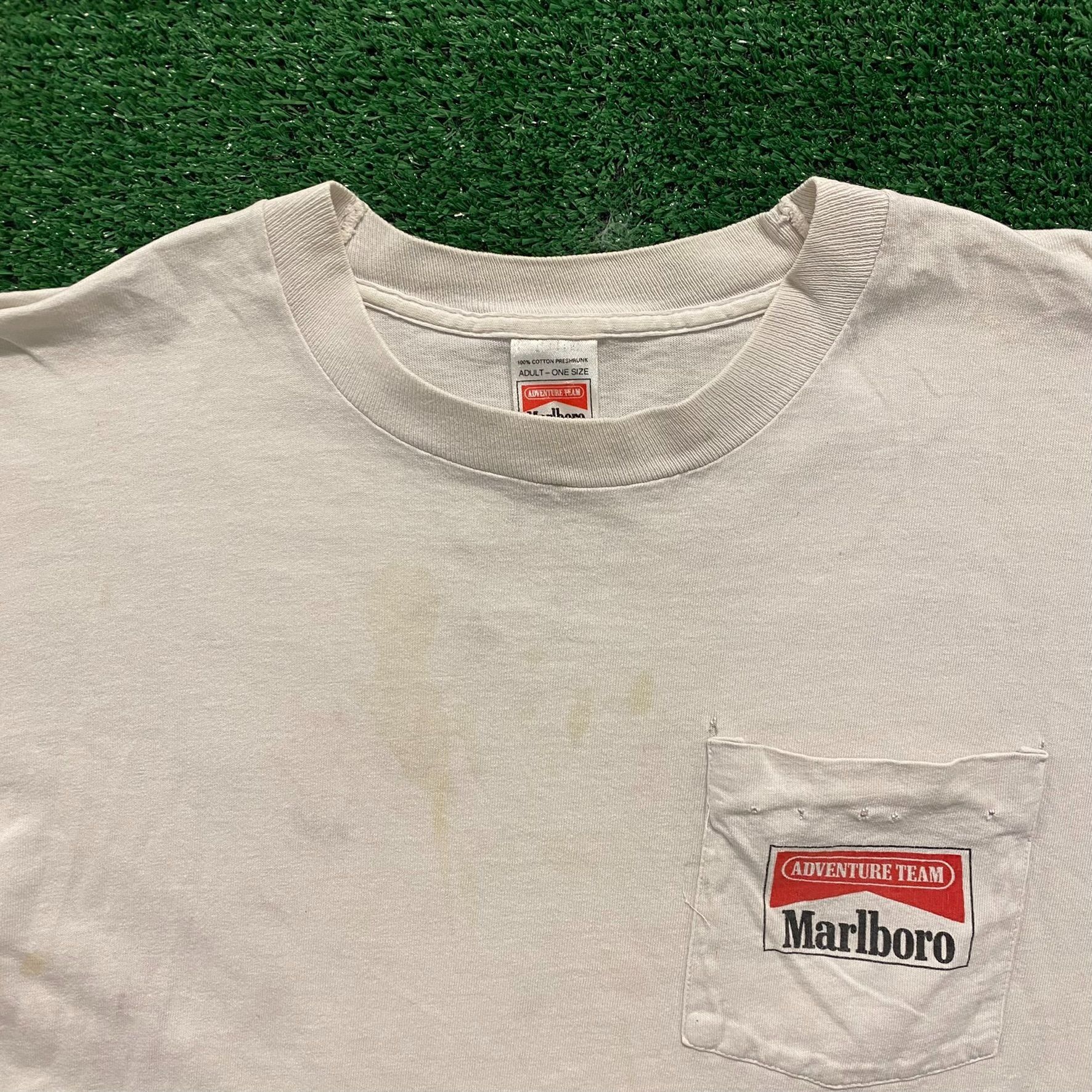 Marlboro Marlboro Dirt Bike Vintage 90s T-Shirt Size US XL / EU 56 / 4 - 4 Thumbnail