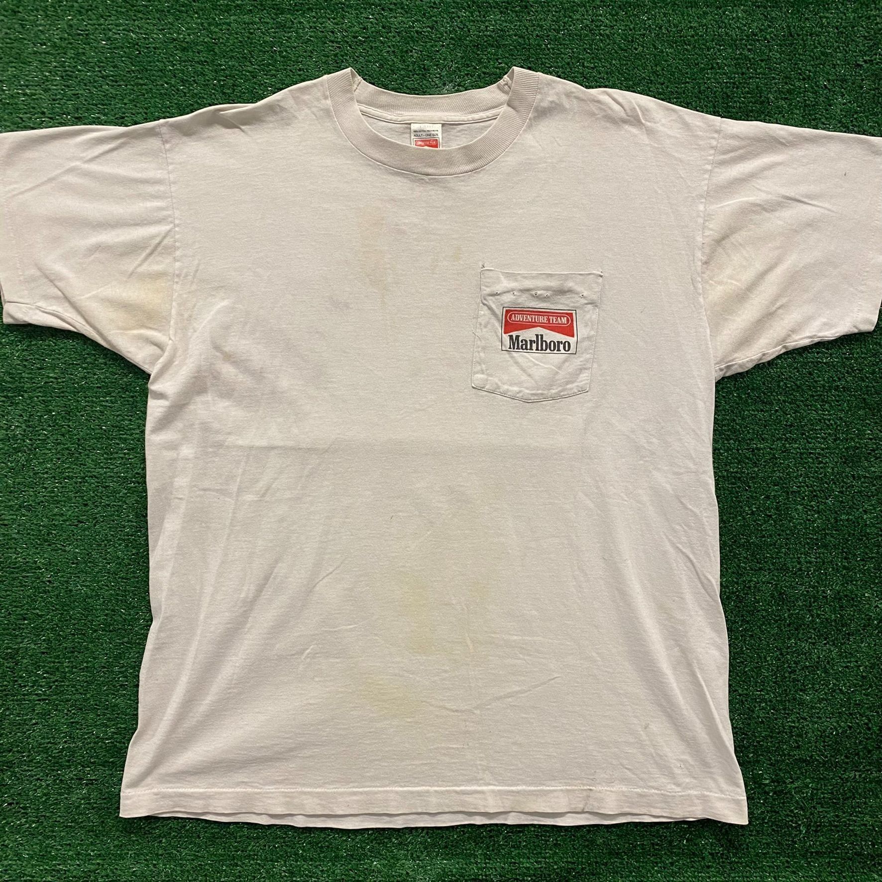 Marlboro Marlboro Dirt Bike Vintage 90s T-Shirt Size US XL / EU 56 / 4 - 5 Thumbnail