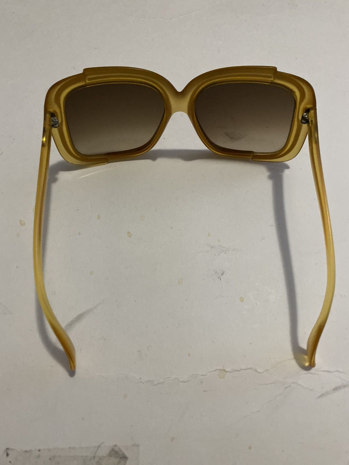 Dior Christian Dior Optyl Yellow Matte Sunglasses 1970’s Size ONE SIZE - 3 Thumbnail
