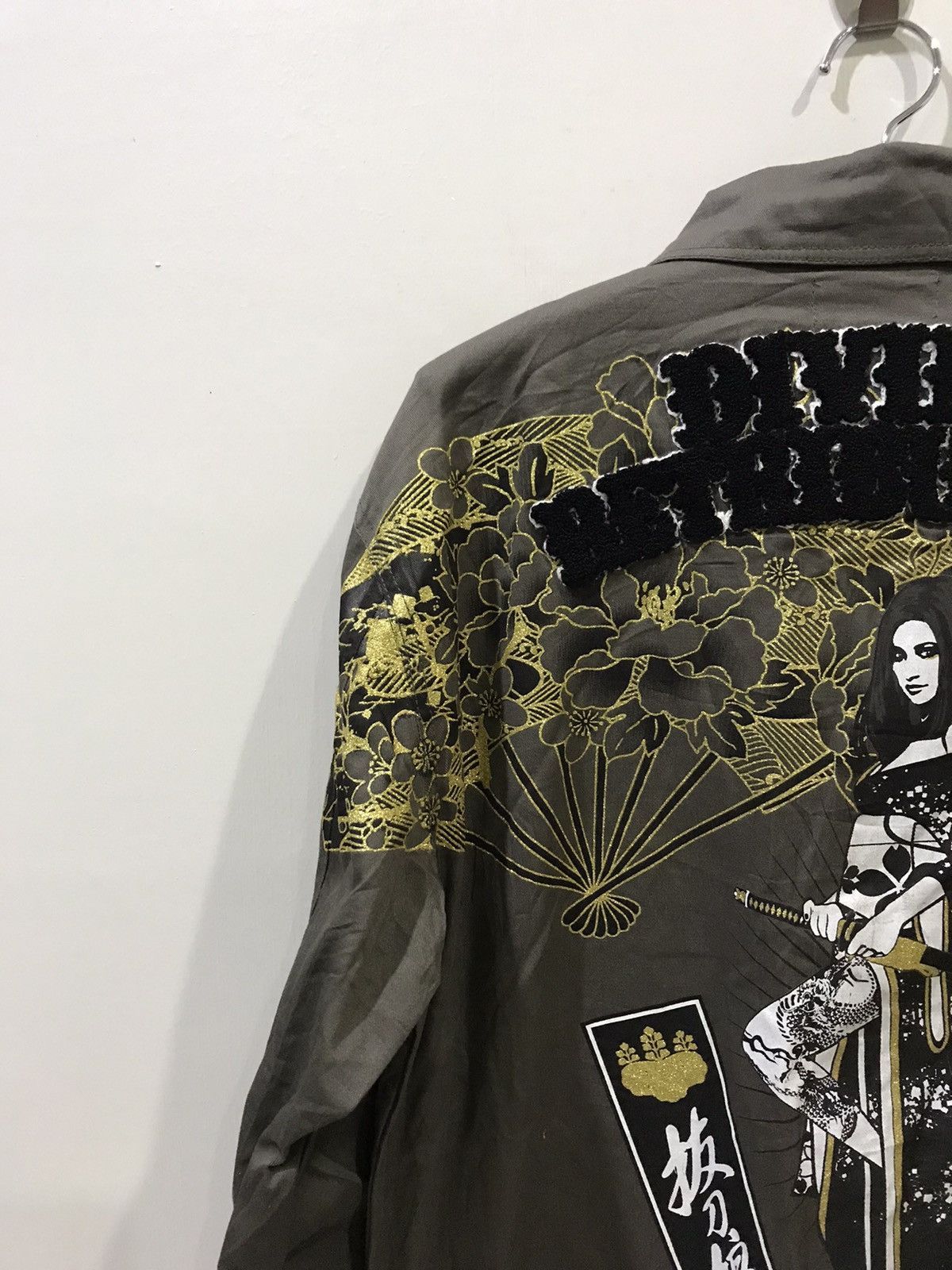 Karakuri Tamashii DIVINE RETRIBUTION Japan Big Samurai Girl Print Coverall Size US 41 - 4 Thumbnail