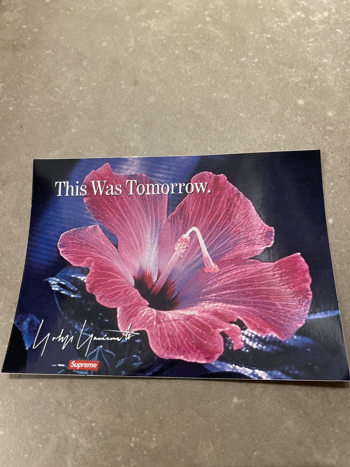 Supreme Supreme This was tomorrow sticker Size ONE SIZE - 1 Preview
