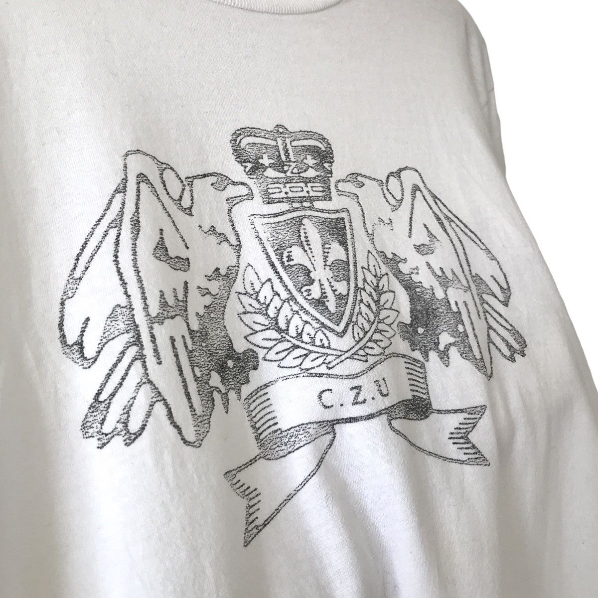 CABANE de ZUCCa Authentic Cabane De Zucca Longsleeve Logo Designer Tee Size US M / EU 48-50 / 2 - 4 Thumbnail