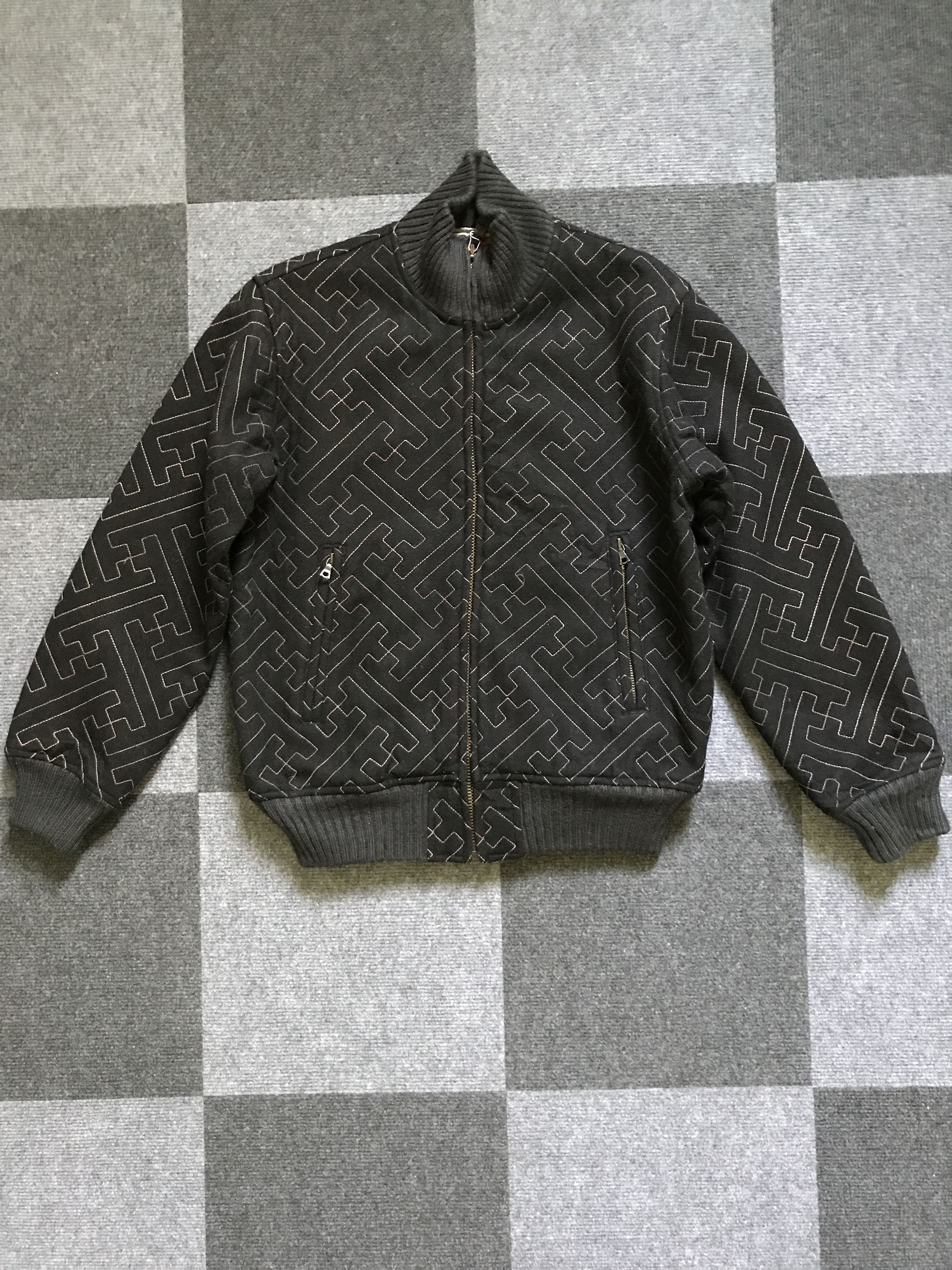 Art Comes First JW6 we are GAIJIN Full Block Motive Wool Jacket Size US S / EU 44-46 / 1 - 1 Thumbnail