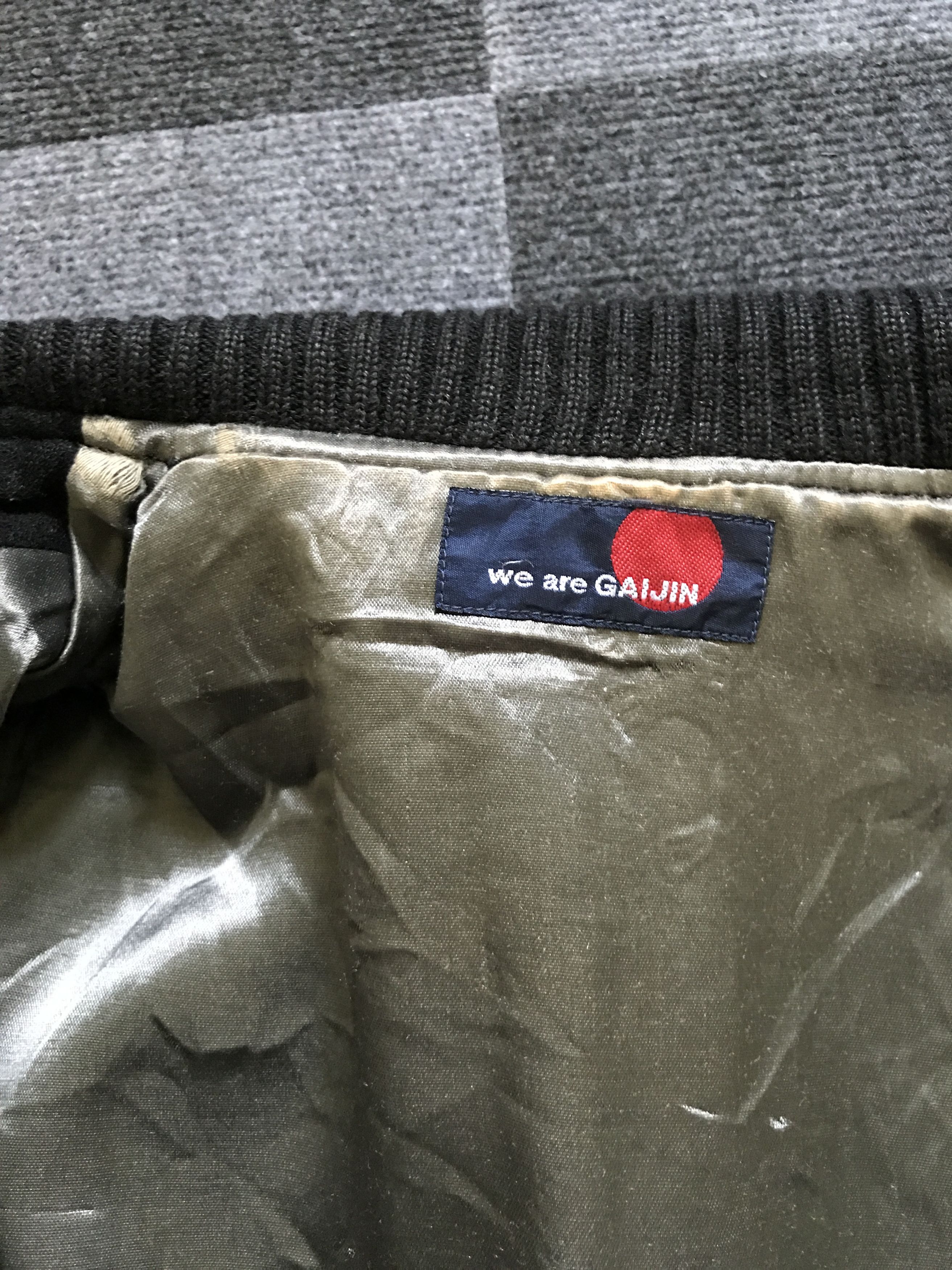 Art Comes First JW6 we are GAIJIN Full Block Motive Wool Jacket Size US S / EU 44-46 / 1 - 14 Thumbnail