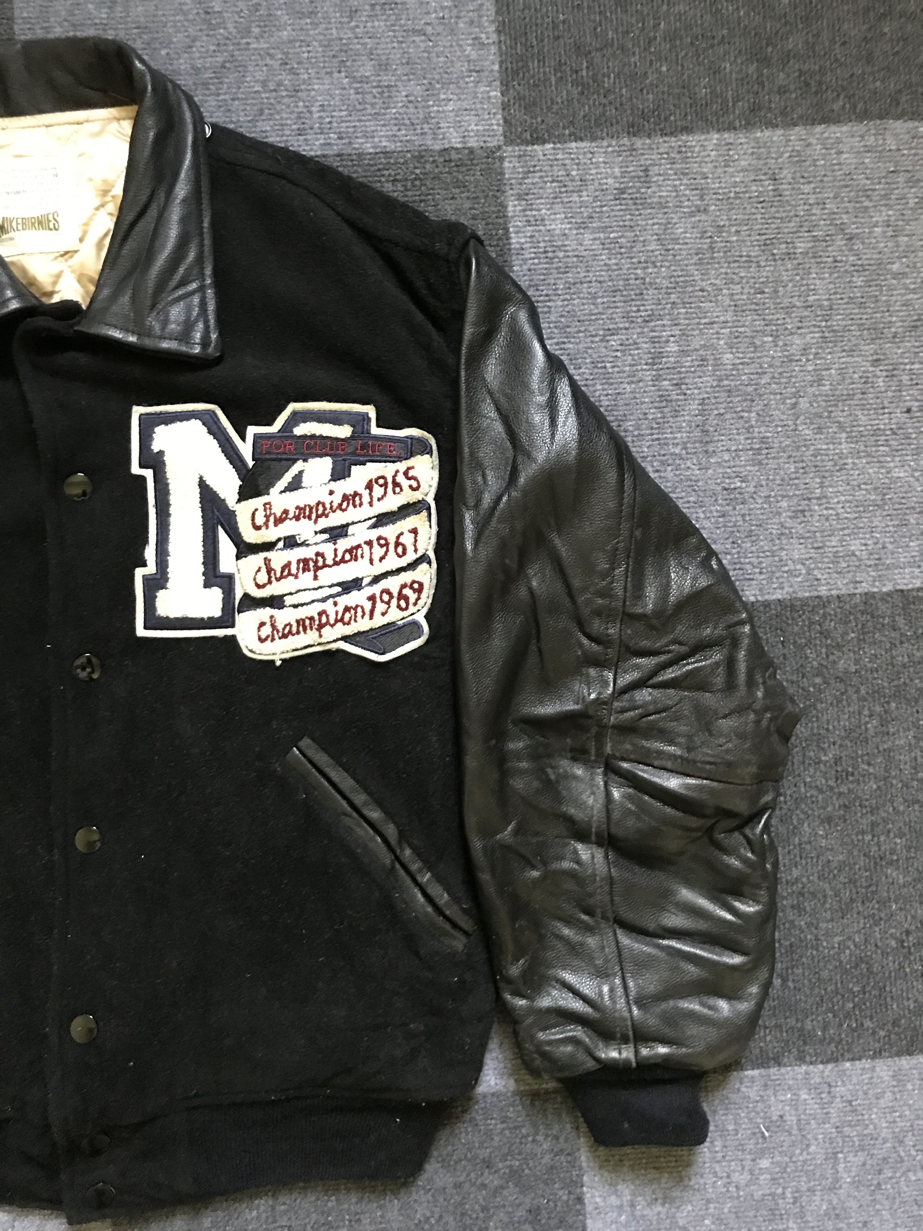Japanese Brand JW9 Vintage MIKEBIRNIES Aviator Sportswear Varsity Jacket Size US M / EU 48-50 / 2 - 2 Thumbnail
