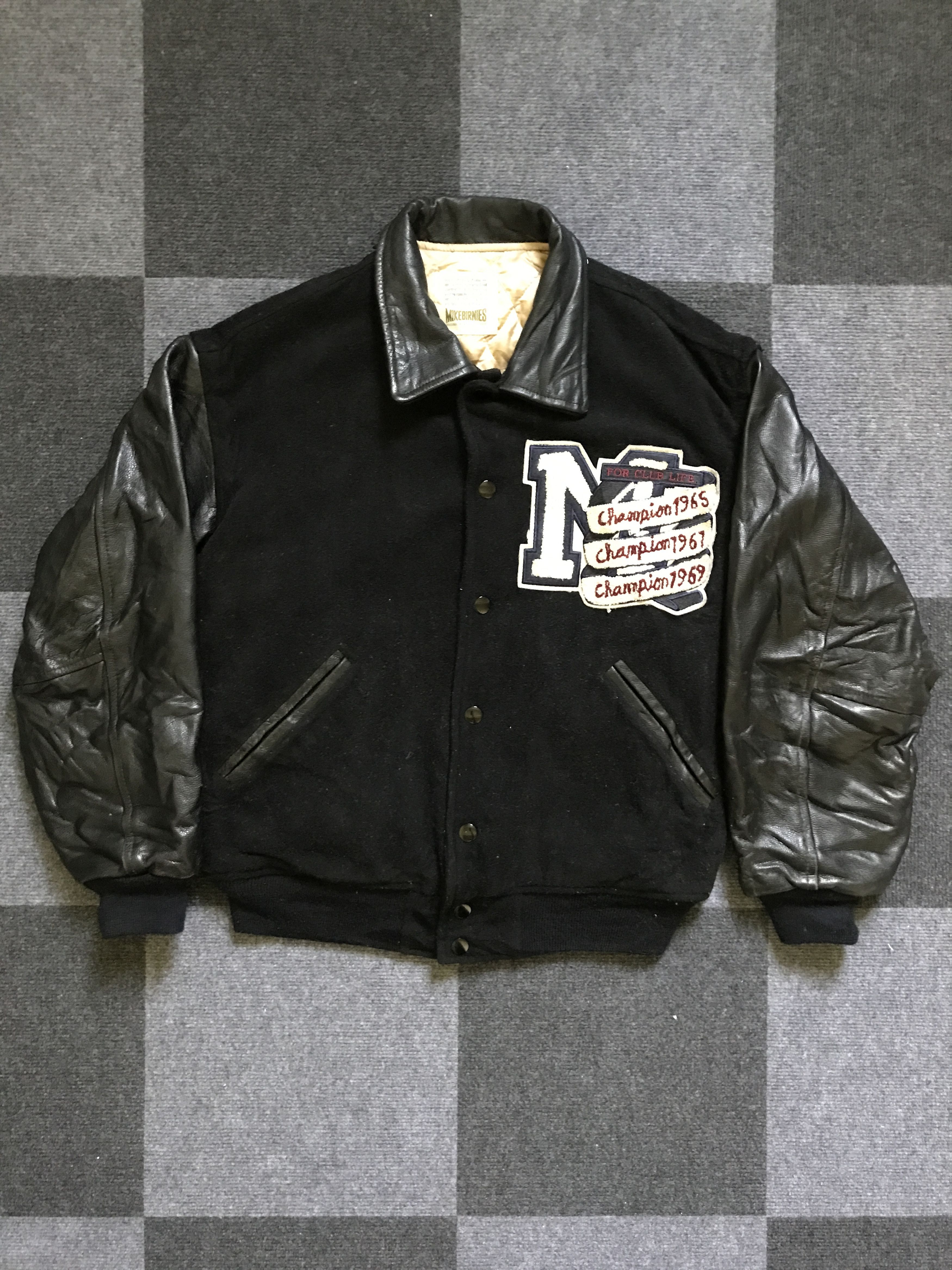 Japanese Brand JW9 Vintage MIKEBIRNIES Aviator Sportswear Varsity Jacket Size US M / EU 48-50 / 2 - 1 Thumbnail