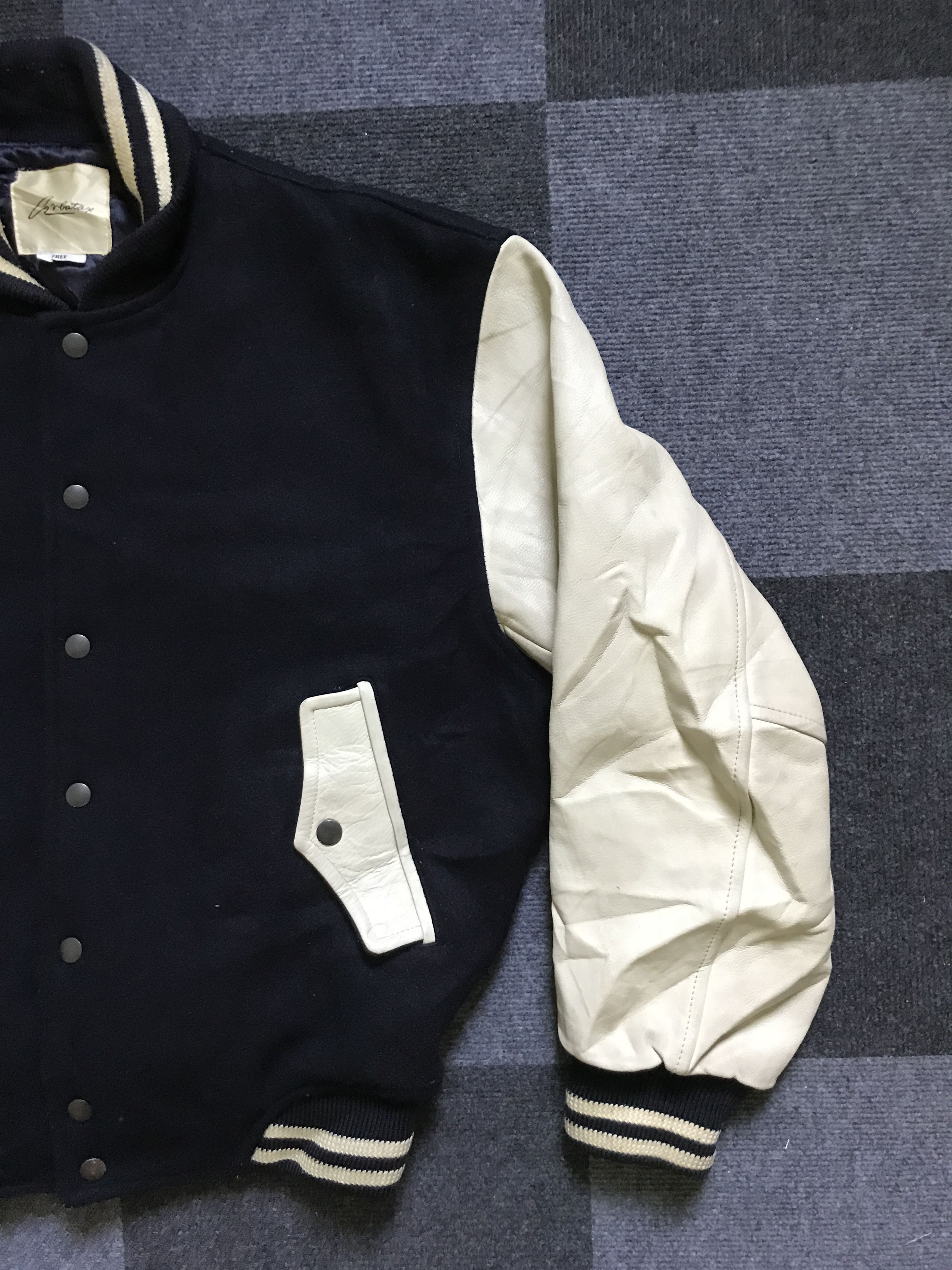 Japanese Brand JW10 Vintage ARBATAX 3D Embroidery Varsity Jacket Size US M / EU 48-50 / 2 - 5 Thumbnail