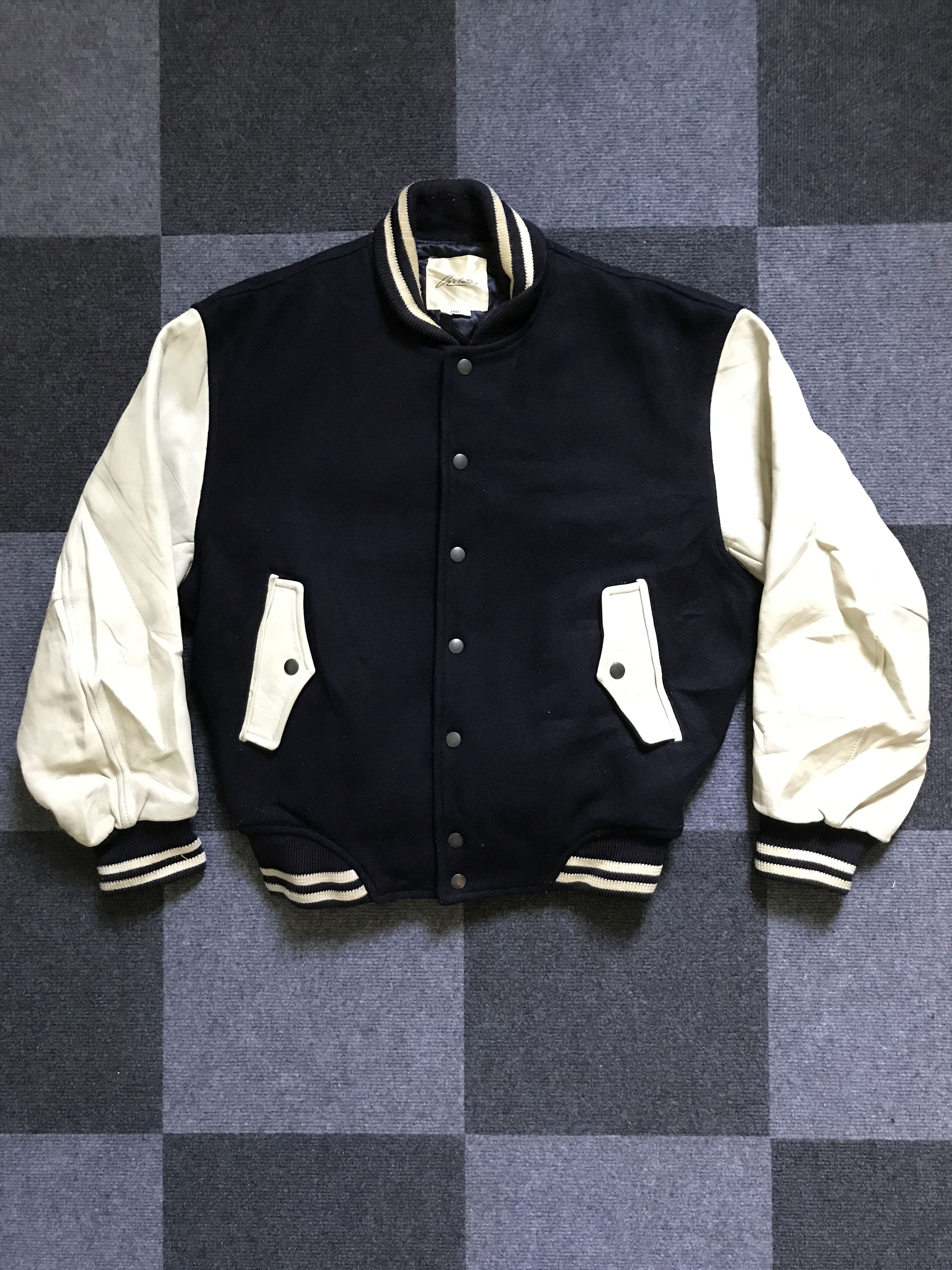 Japanese Brand JW10 Vintage ARBATAX 3D Embroidery Varsity Jacket Size US M / EU 48-50 / 2 - 4 Thumbnail